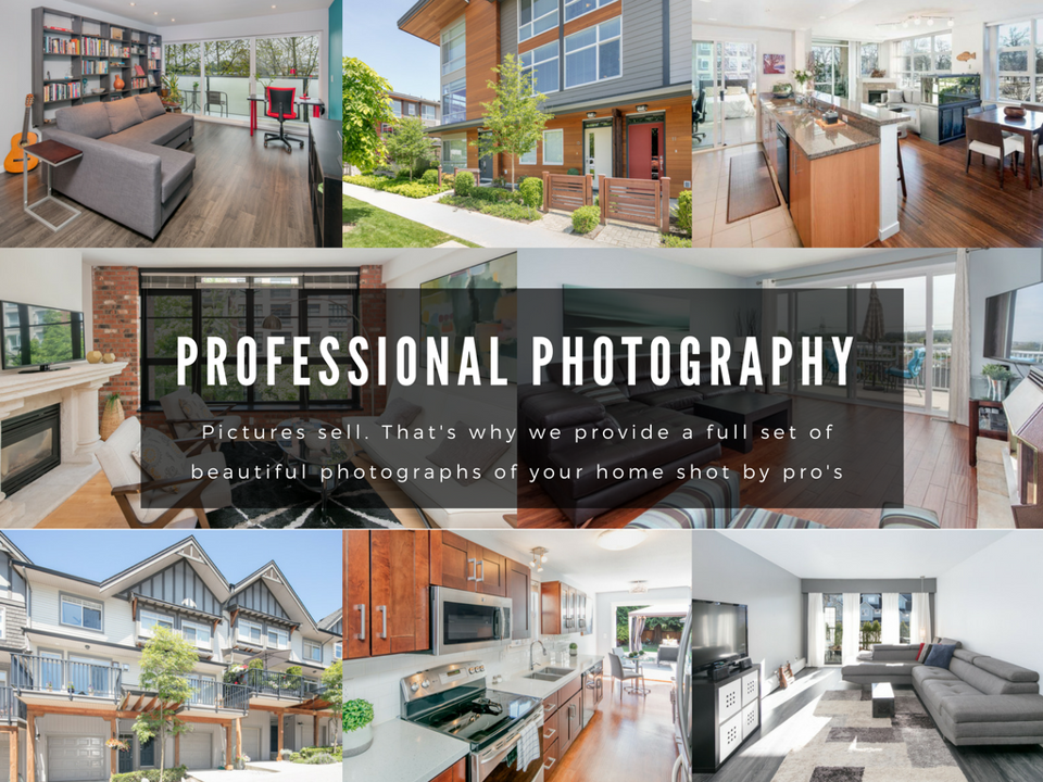 Pictures sell. We provide a full set of beautiful photographs of your home shot by pros.
